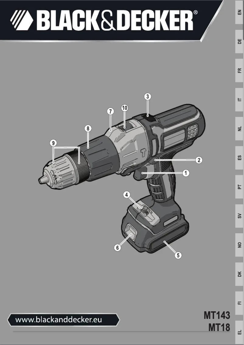 First page image of the manual for MT1435