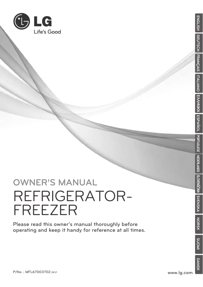 First page image of the manual for GB5240TIDW