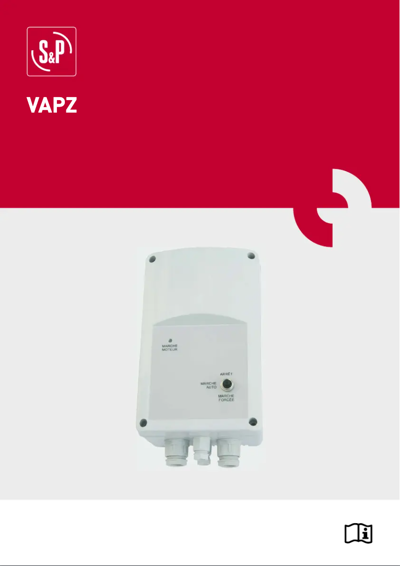 First page image of the manual for VAPZ