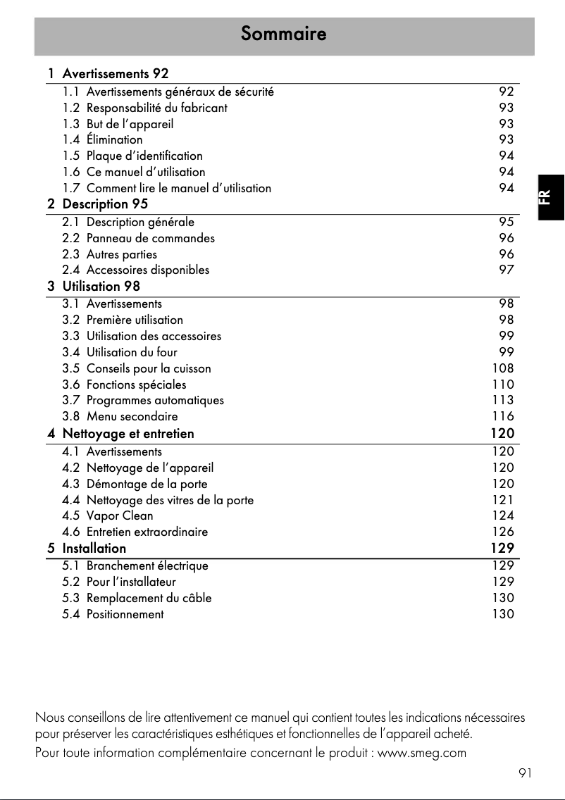 First page image of the manual for SF9390X1