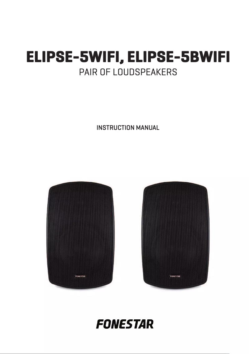 Page 1 of the manual User Manual FoneStar ELIPSE-4B