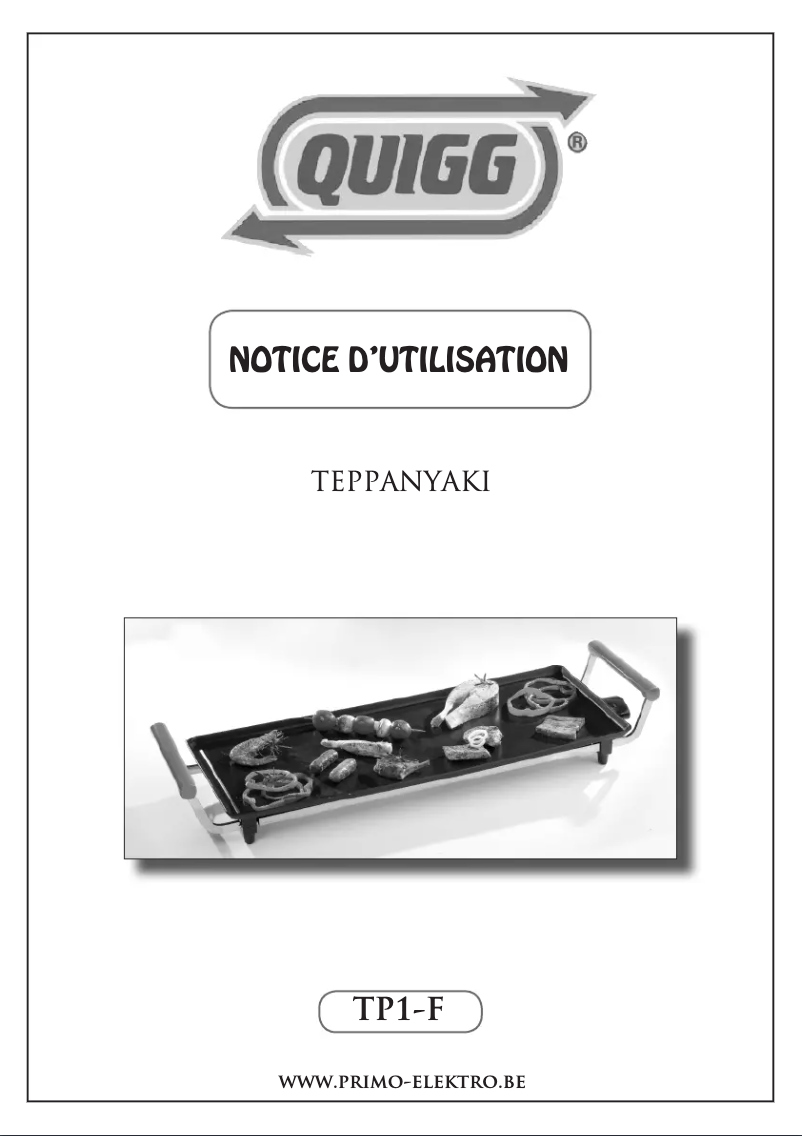 First page image of the manual for TP1