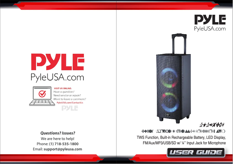 First page image of the manual for PHP28DJT