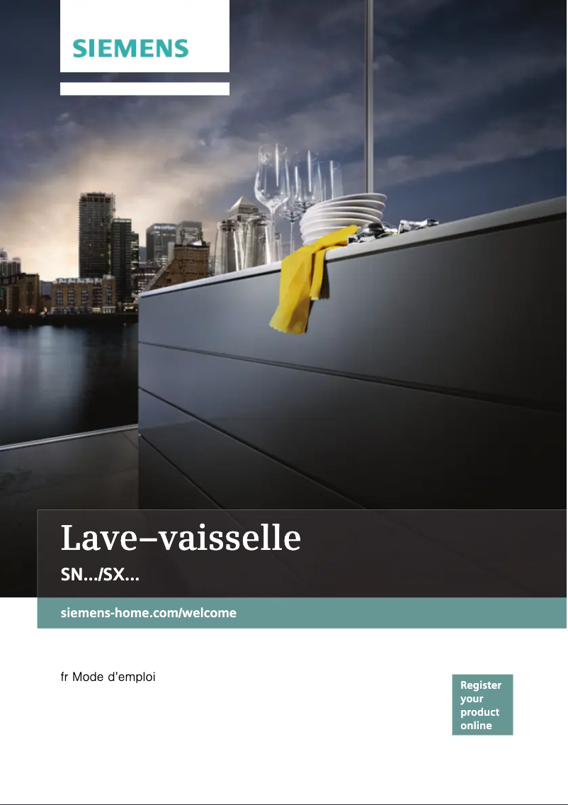 First page image of the manual for SX778X16TE