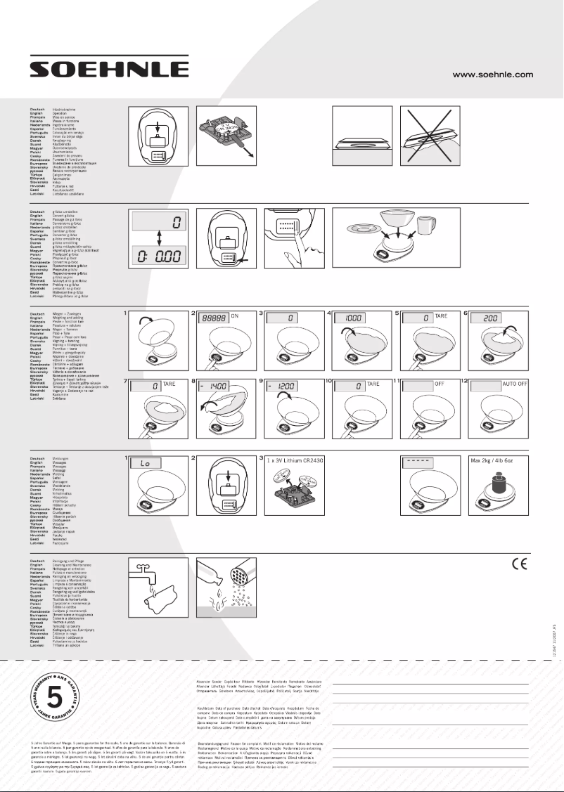 Image de la première page du manuel de l'appareil Myra plus 67064