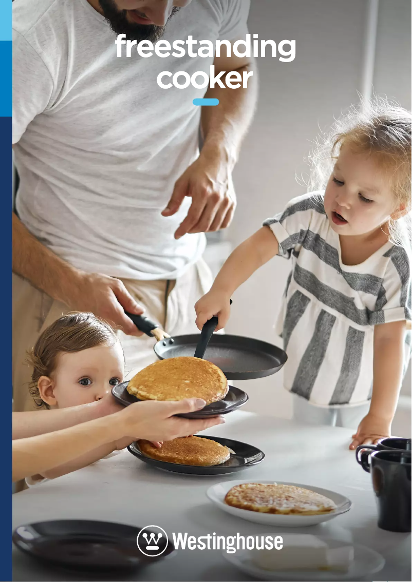 Page 1 of the manual Brochure Westinghouse WFE916DSD