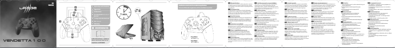 Page 1 of the manual User Manual Hama uRage Vendetta 100
