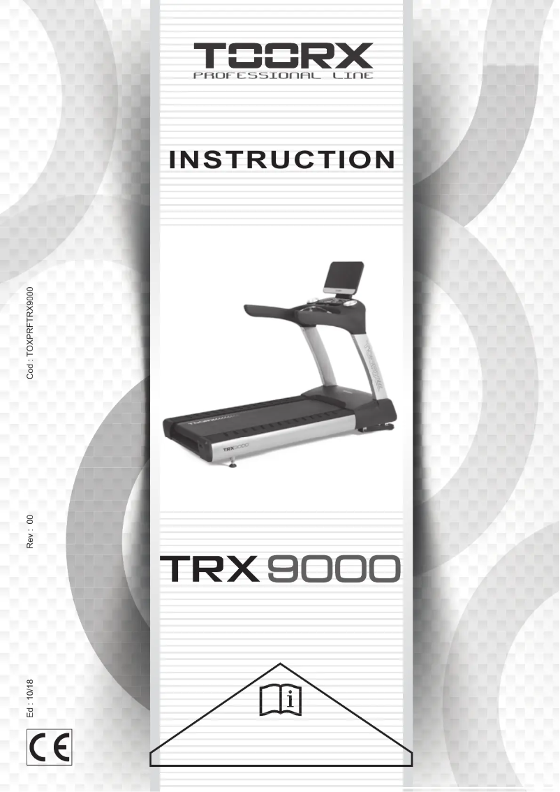First page image of the manual for TRX-9000