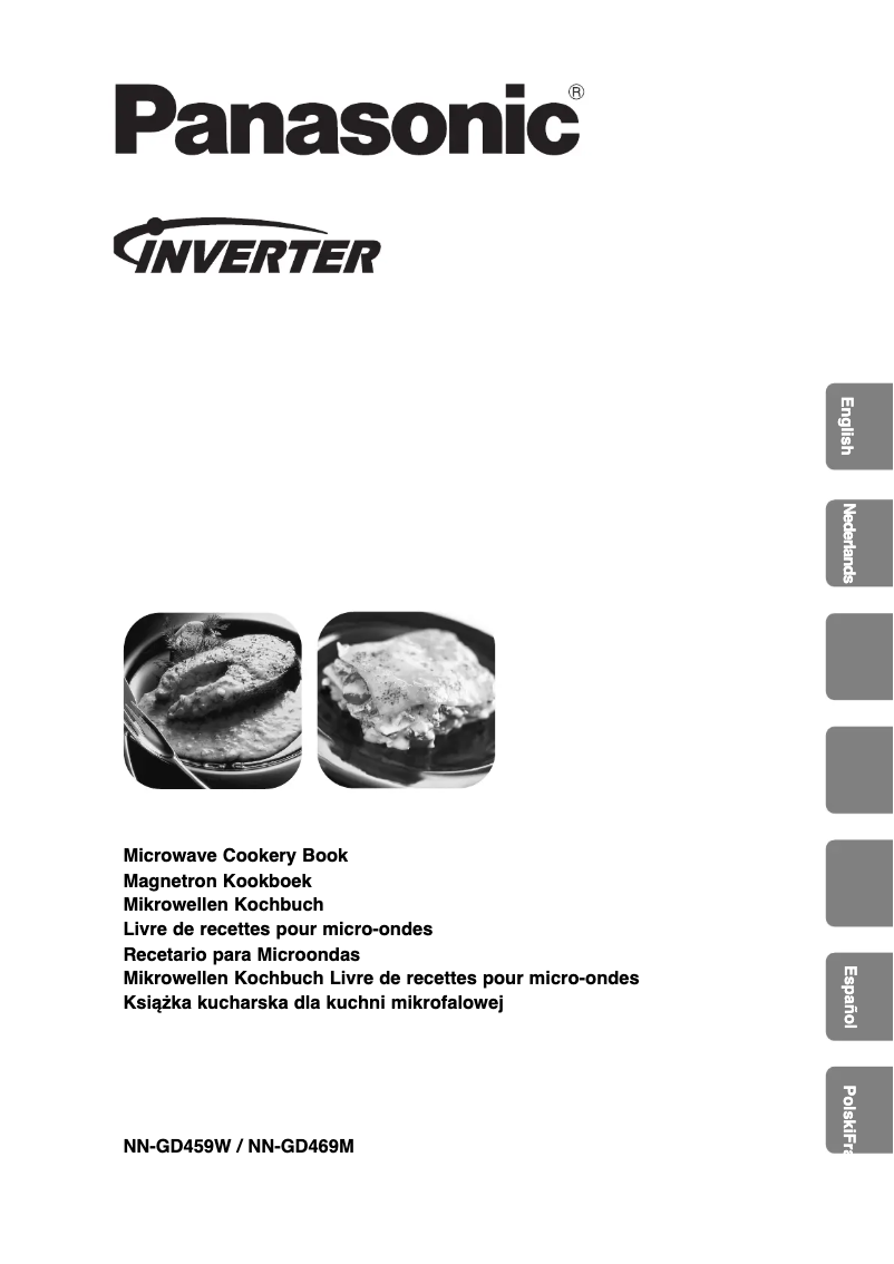 First page image of the manual for NN-GD469