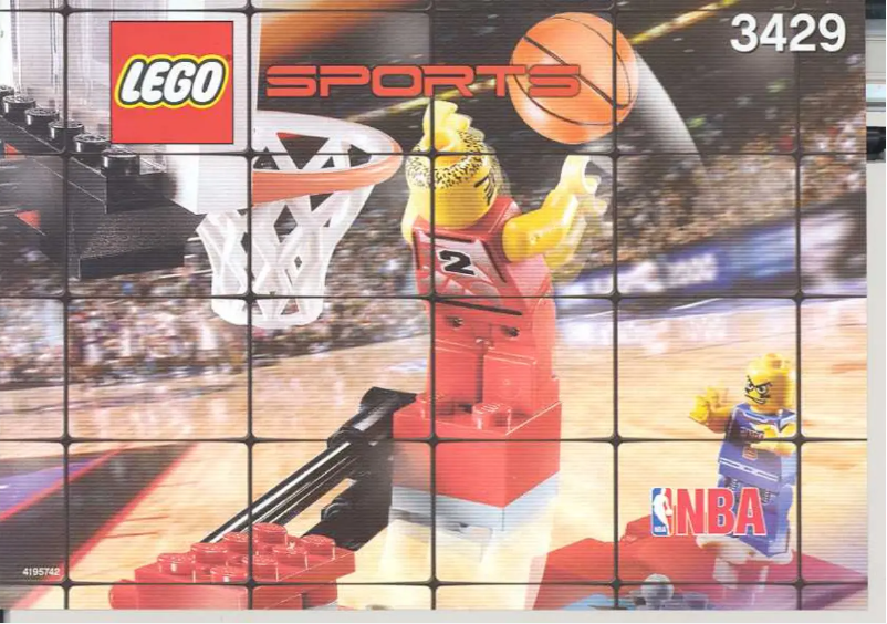 Page 1 of the manual User Manual Lego Sports 3429