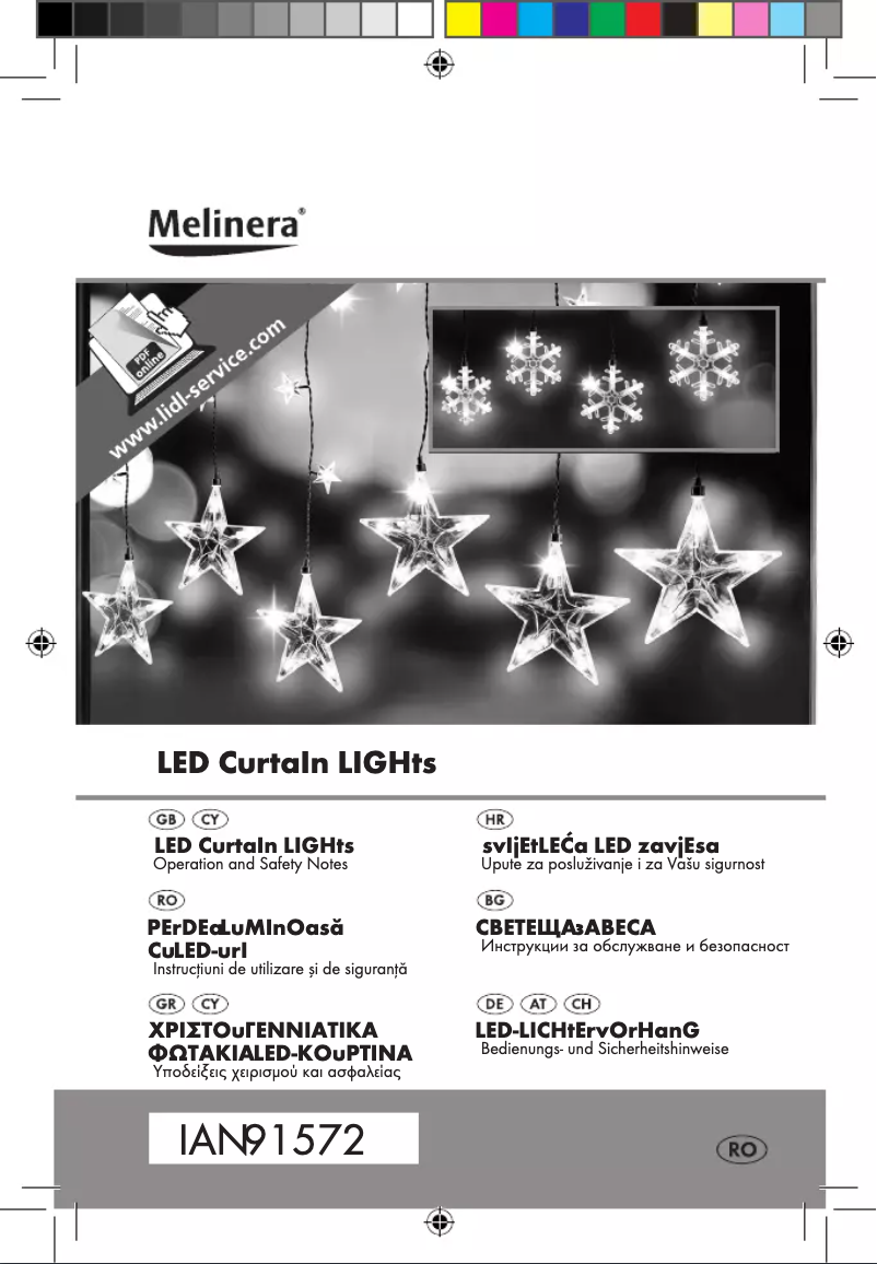 Page 1 of the manual User Manual Melinera IAN 91572