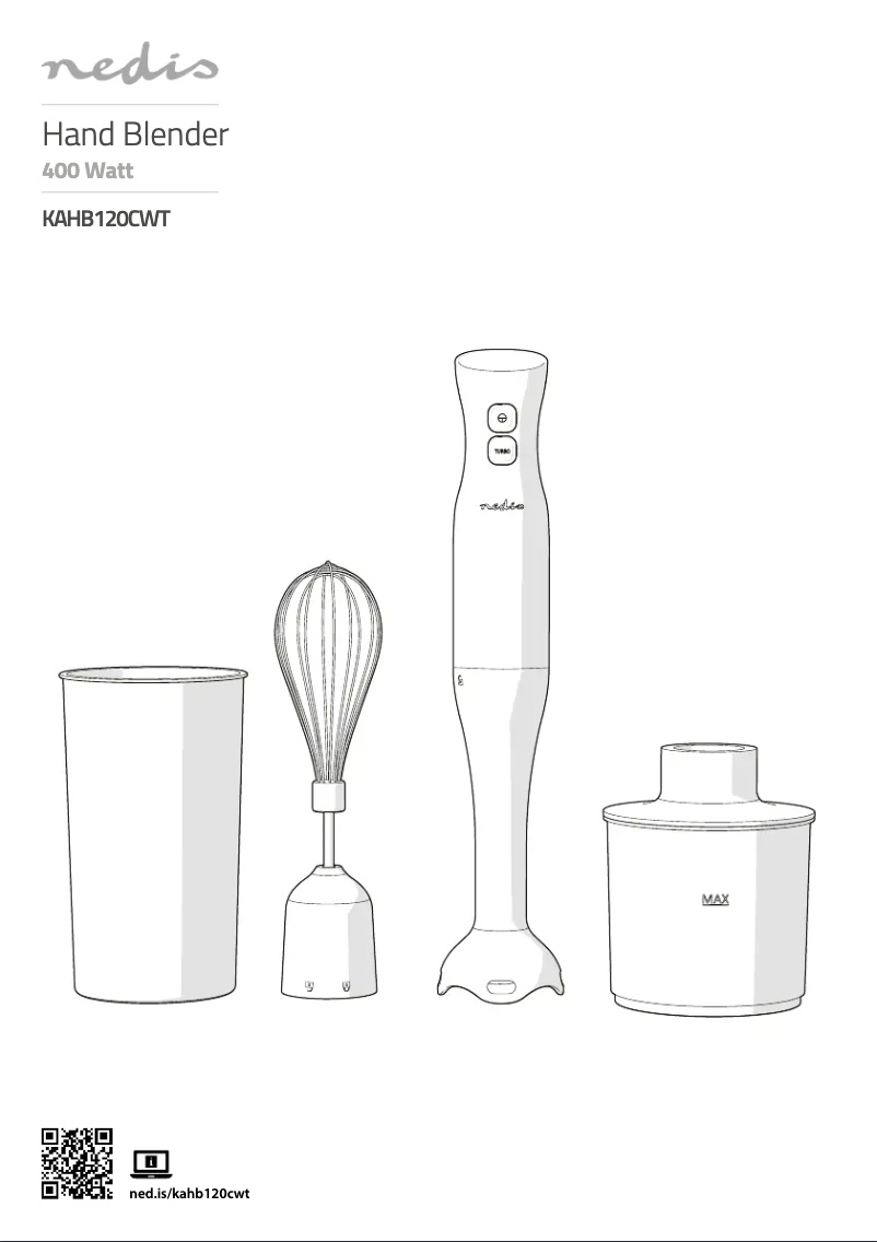 First page image of the manual for KAHB120CWT