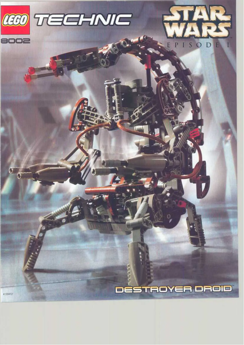 First page image of the manual for Destroyer Droid (TM)