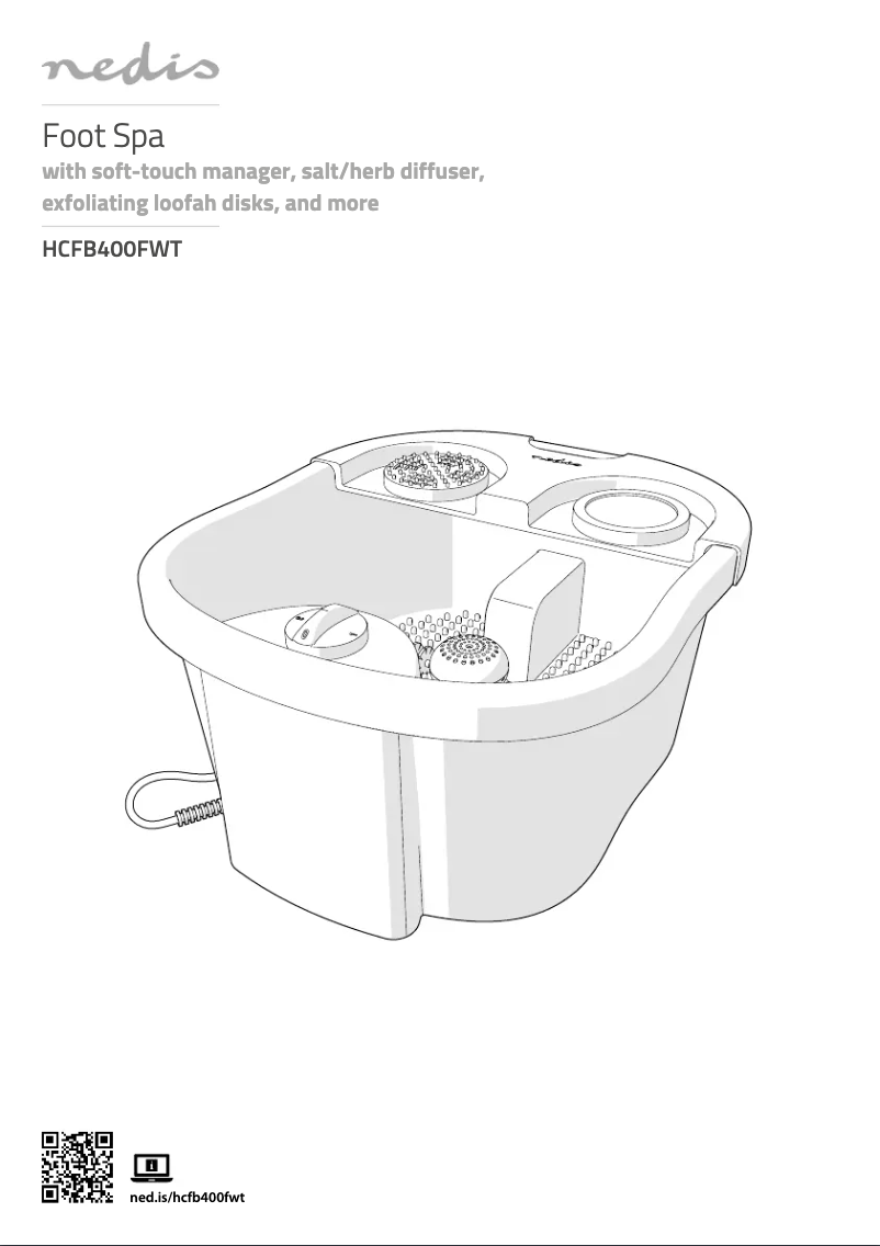 First page image of the manual for HCFB400FWT