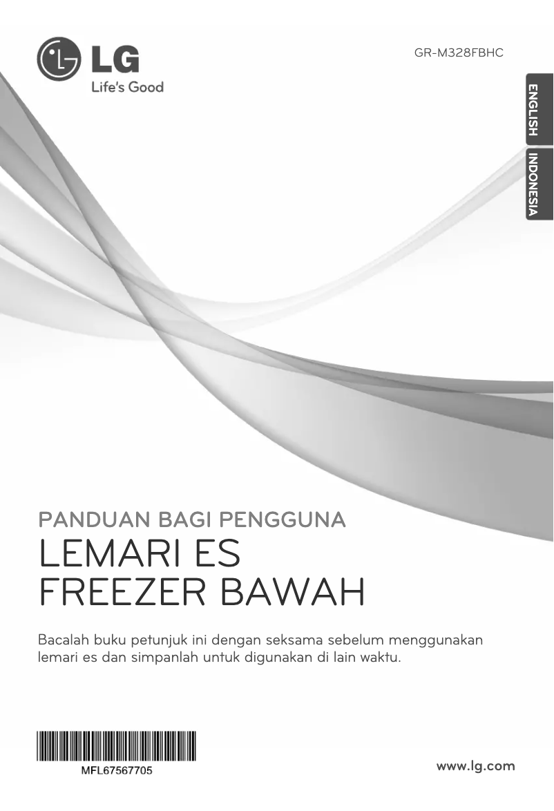 Page 1 of the manual User Manual LG GR-M328FBHC