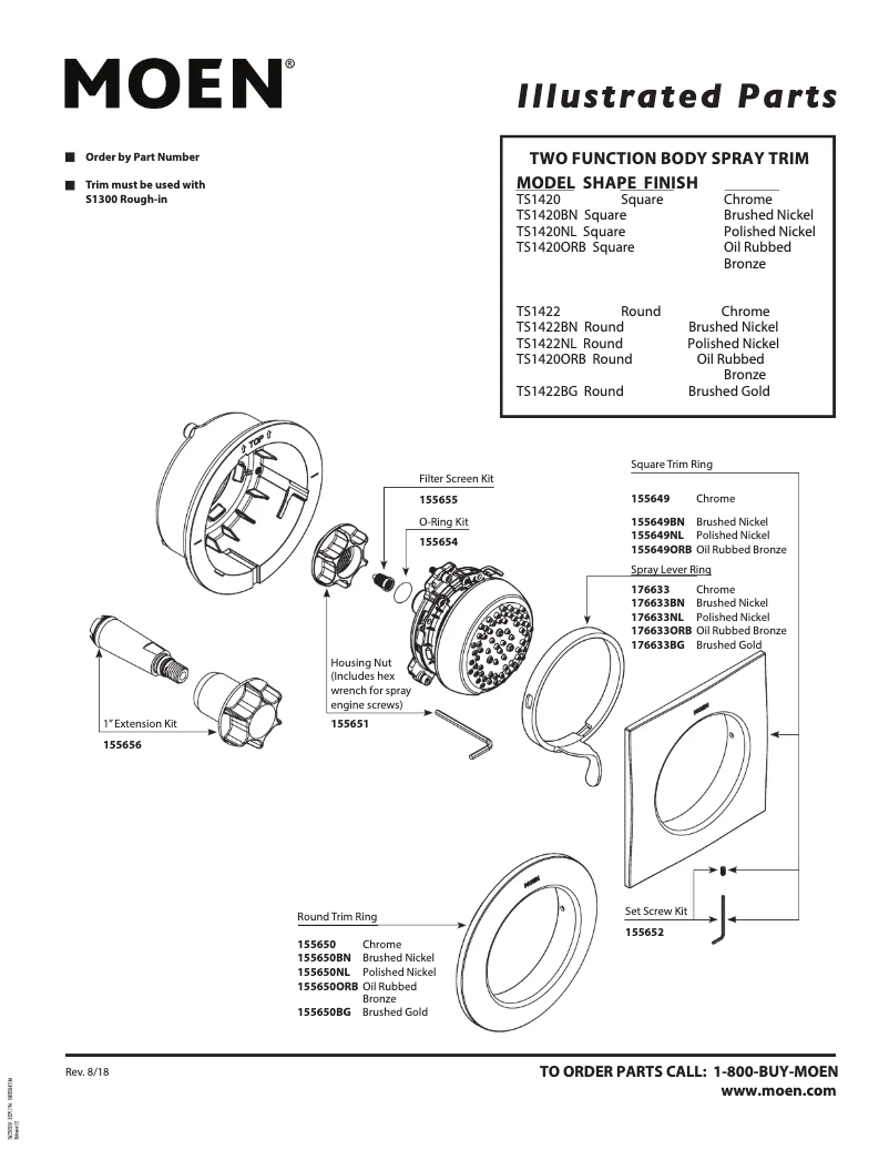 First page image of the manual for Mosaic TS1422BG