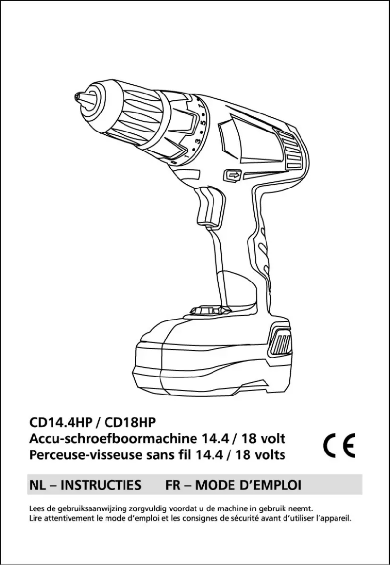 Page 1 of the manual User Manual Gamma CD14.4HP
