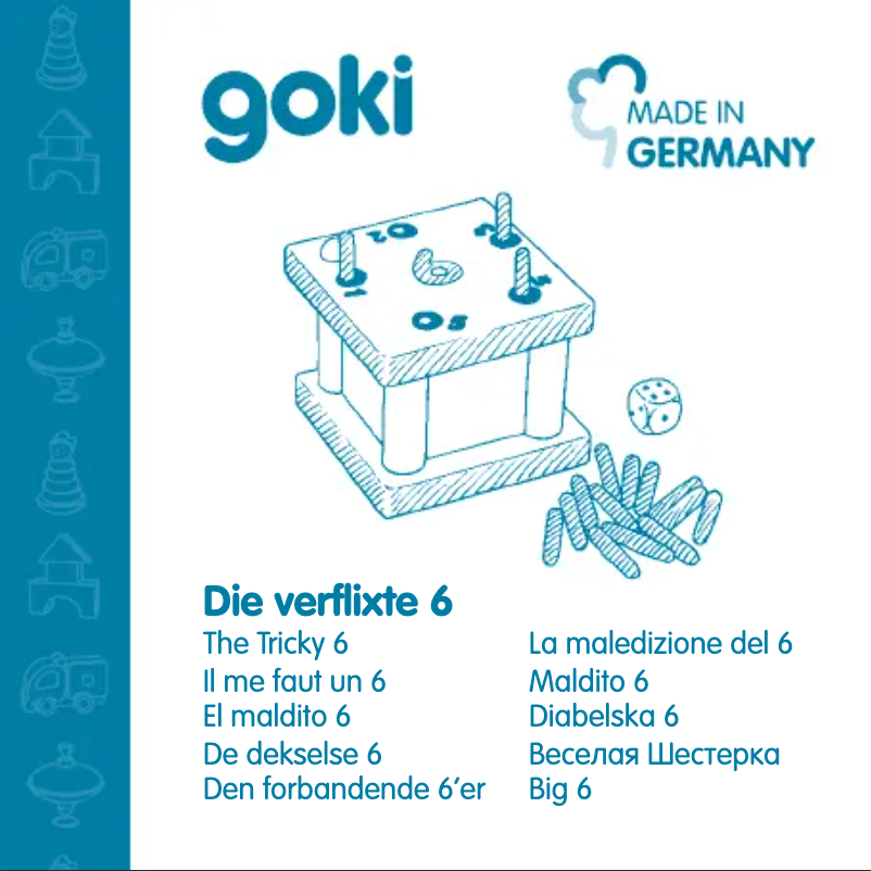 First page image of the manual for The Tricky 6