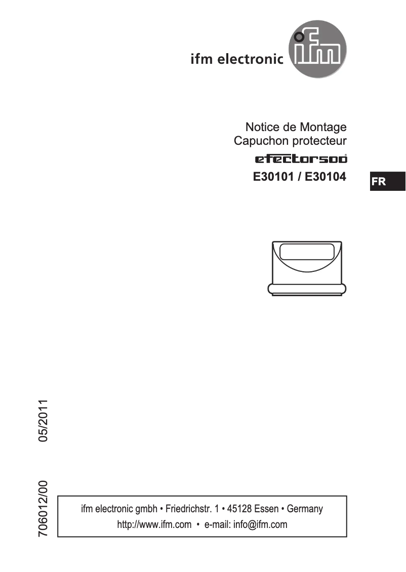First page image of the manual for E30104