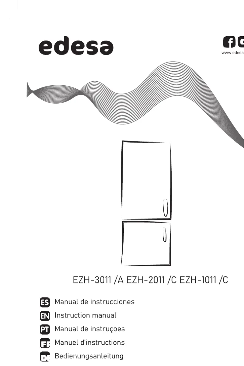 Page 1 of the manual User Manual Edesa EZH-1011