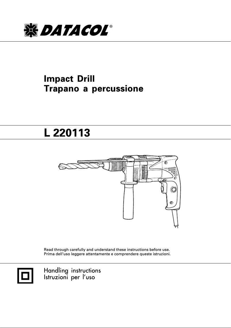 First page image of the manual for L220113