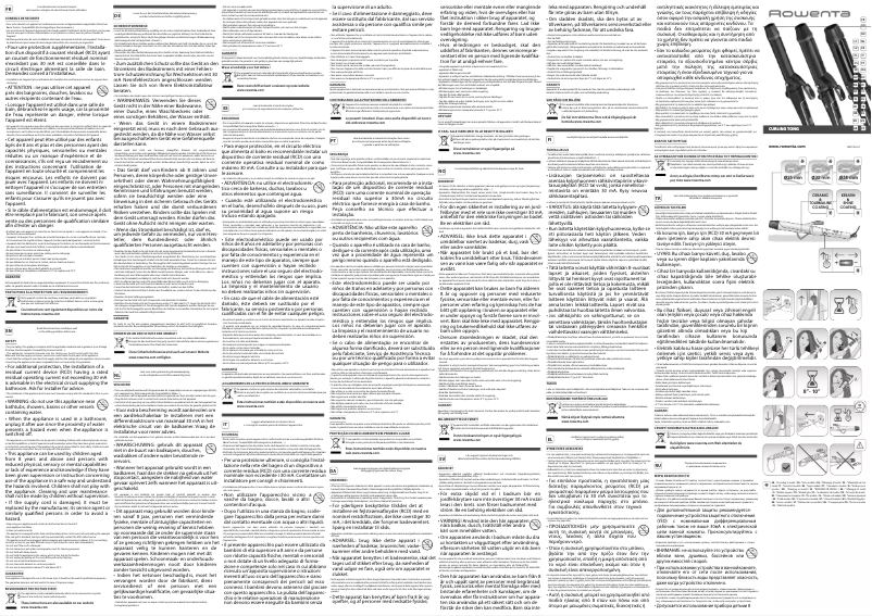 First page image of the manual for CF3352