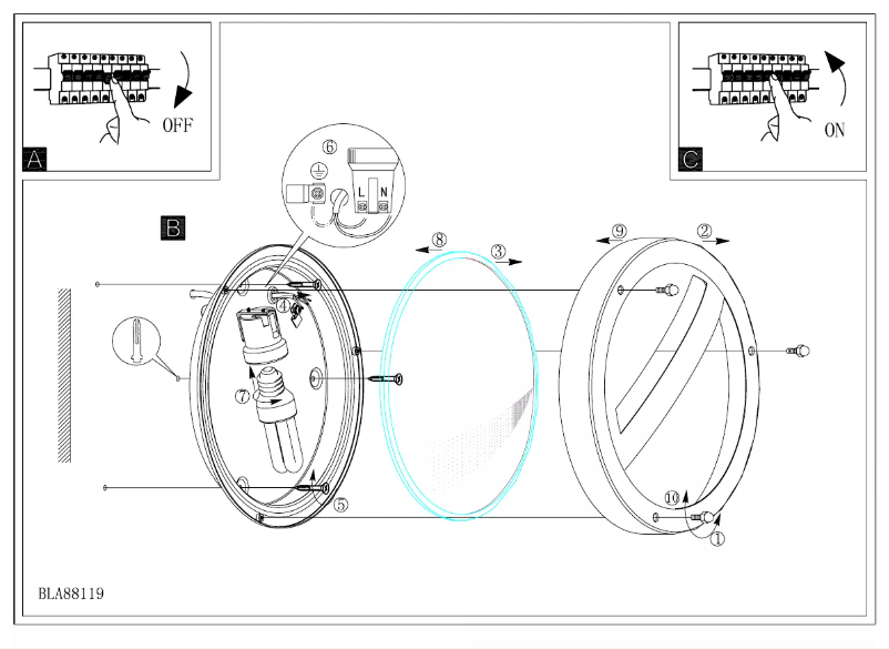First page image of the manual for Sevilla 88119