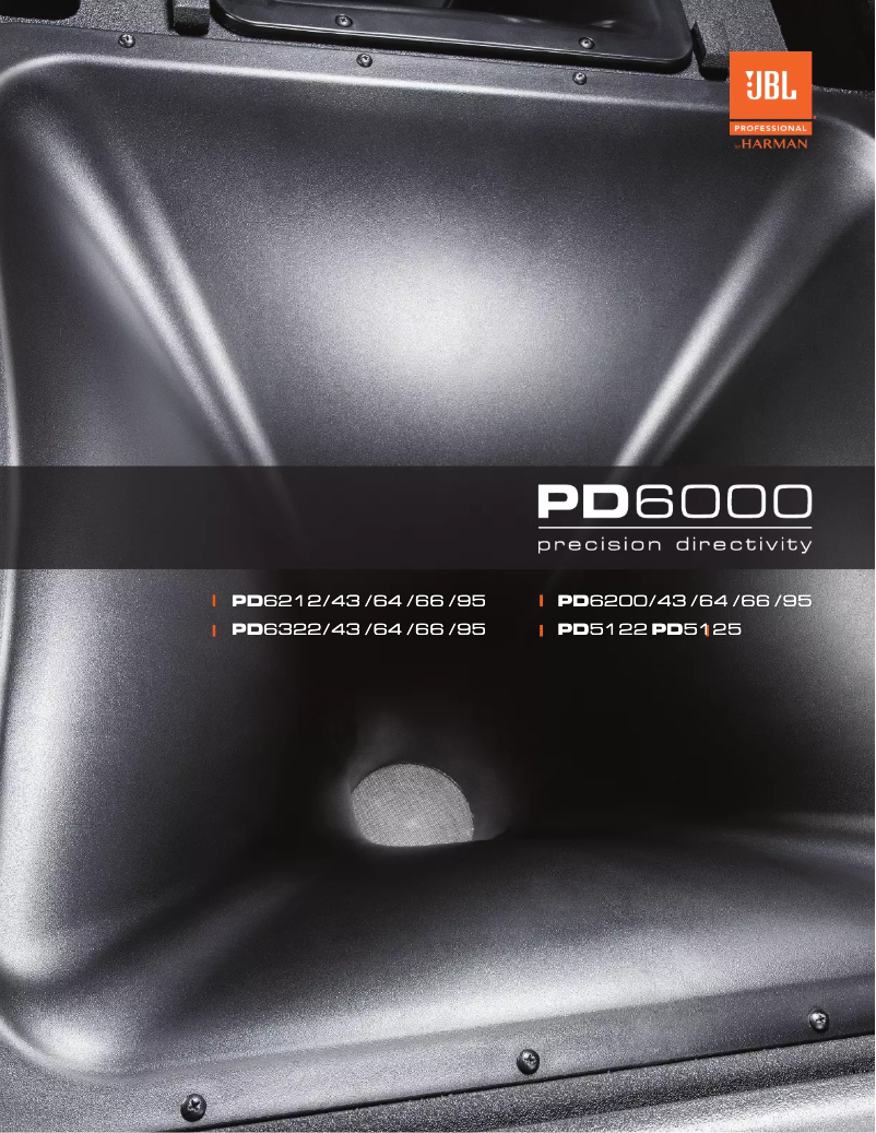 First page image of the manual for PD6200