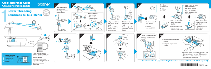 First page image of the manual for XB2500