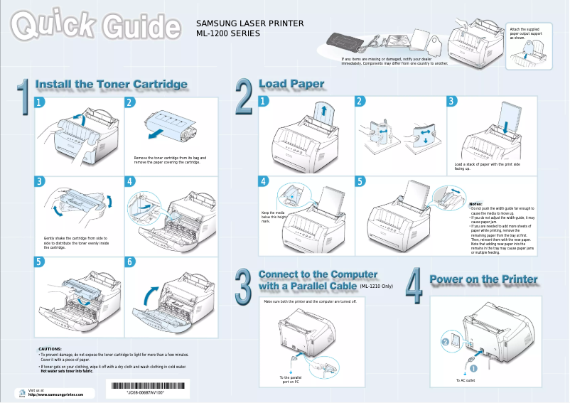 Page 1 of the manual User Manual Acec ML 1200