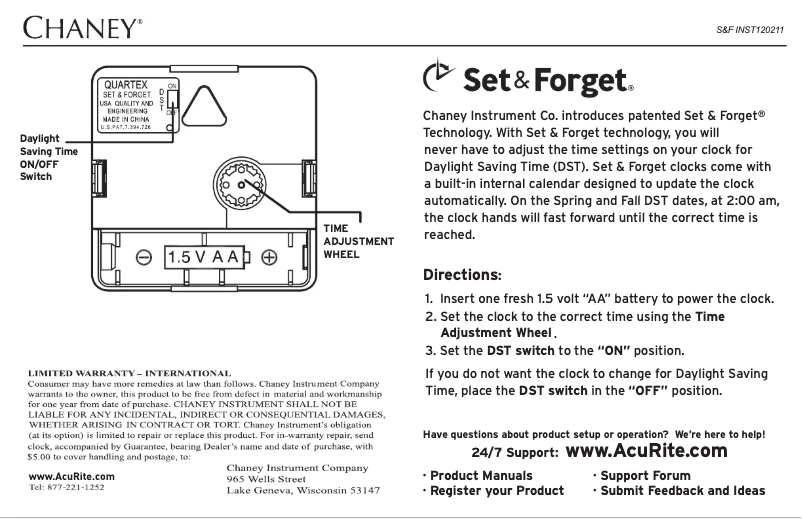 First page image of the manual for 75023