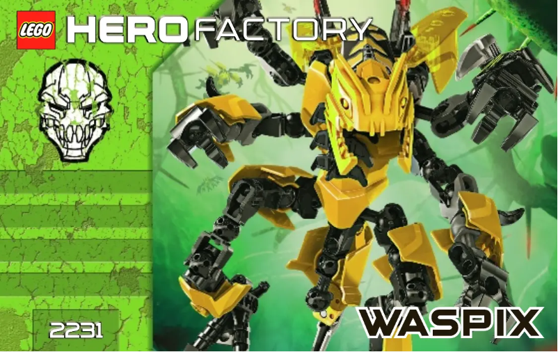 Page 1 of the manual User Manual Lego Waspix