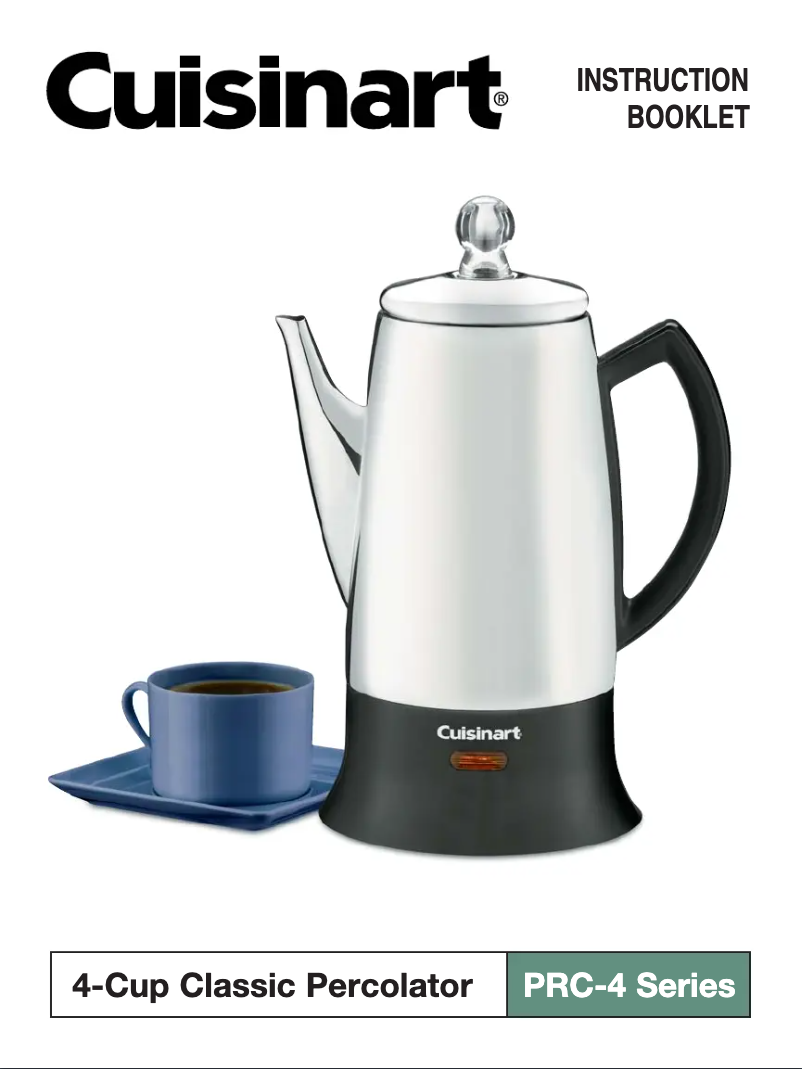 First page image of the manual for PRC-4