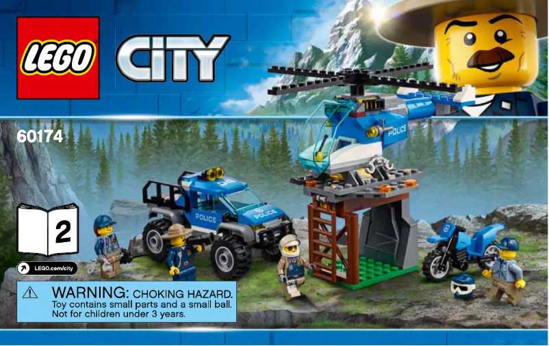 Page 1 of the manual Visual Instructions Lego City 60174