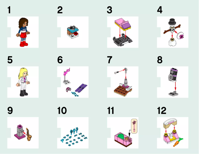 Page 1 of the manual User Manual Lego Friends 41102