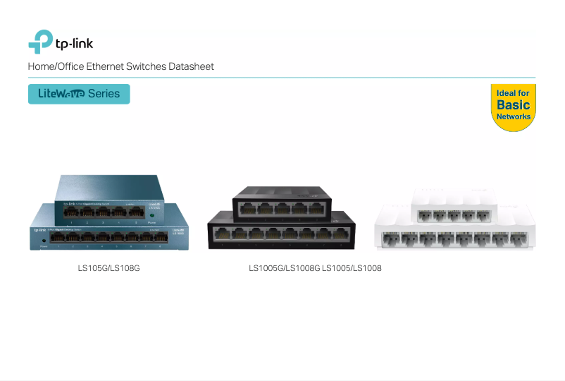 First page image of the manual for LiteWave LS1008