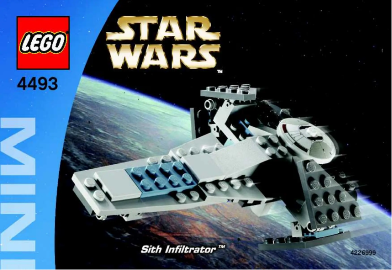 Page 1 of the manual User Manual Lego MINI Sith Infiltrator (TM)
