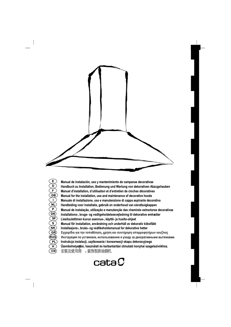Page 1 of the manual User Manual CATA ISLA THALASSA