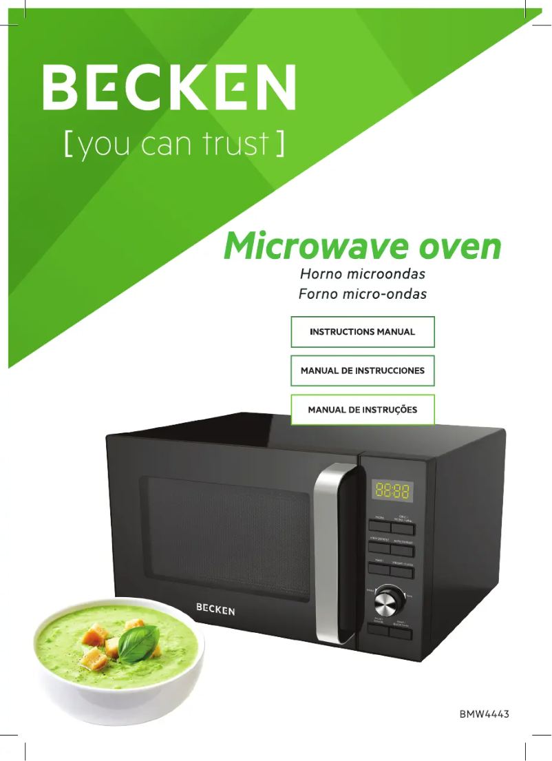 Page 1 de la notice Manuel utilisateur Becken BMW4443