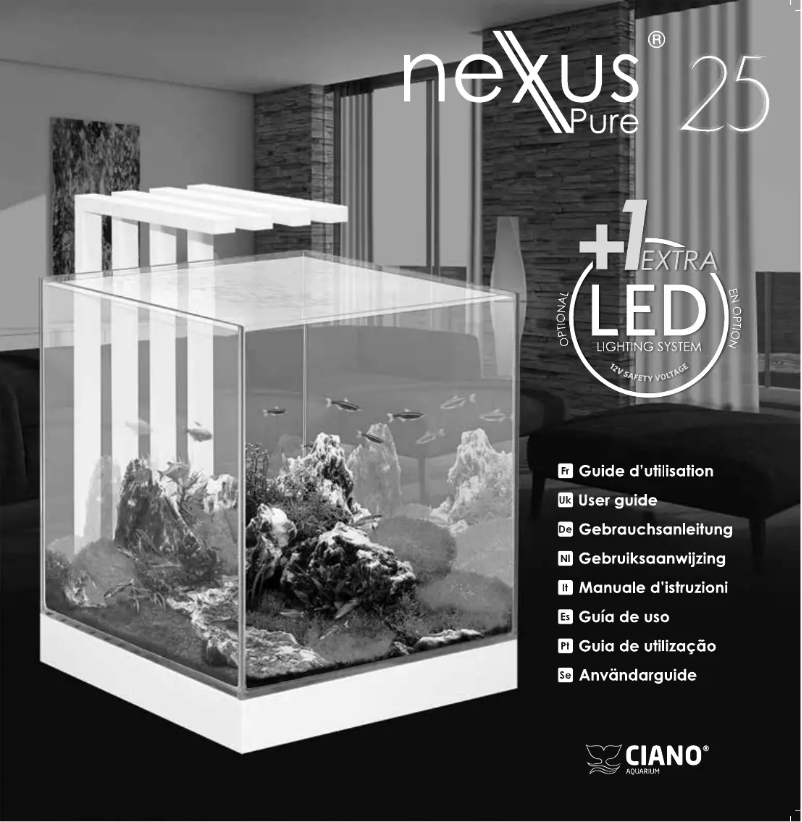 First page image of the manual for Nexus Pure 25