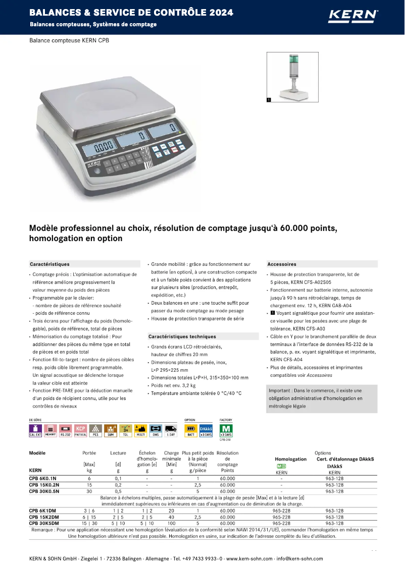 First page image of the manual for CPB 30K5DM