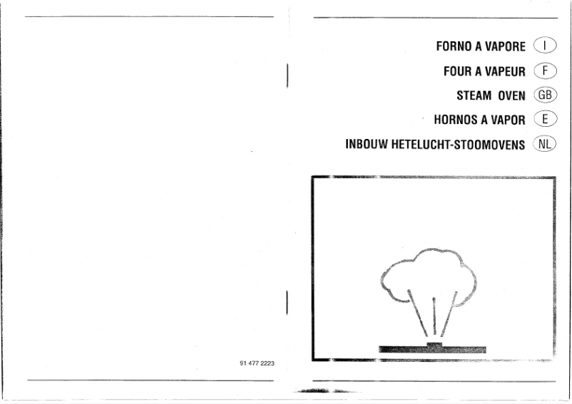 Page 1 of the manual User Manual Smeg S301X-5
