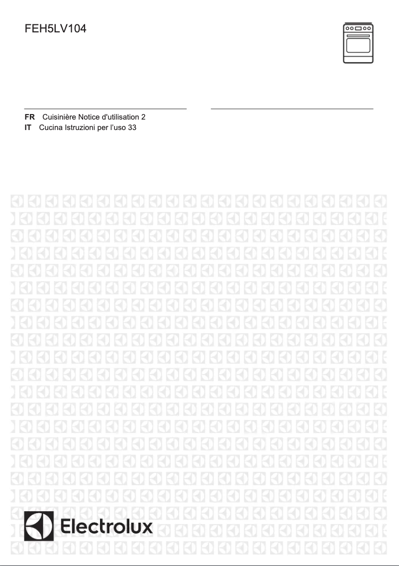 First page image of the manual for FEH5LV104