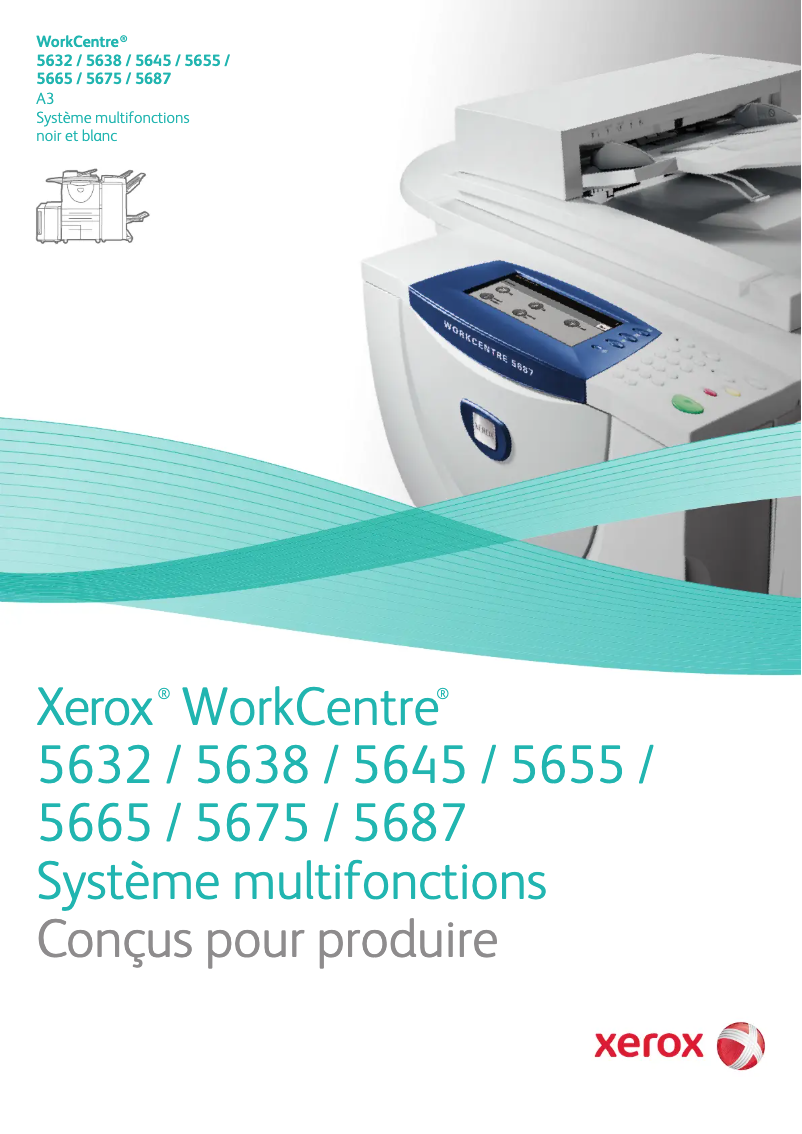 First page image of the manual for WorkCentre 5665V FBC