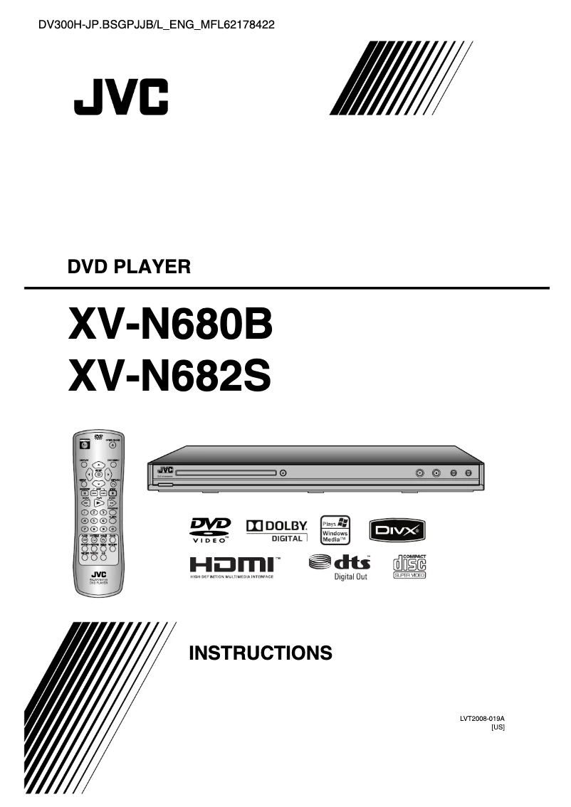 First page image of the manual for XV-N680BUS