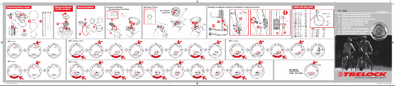 First page image of the manual for FC 510