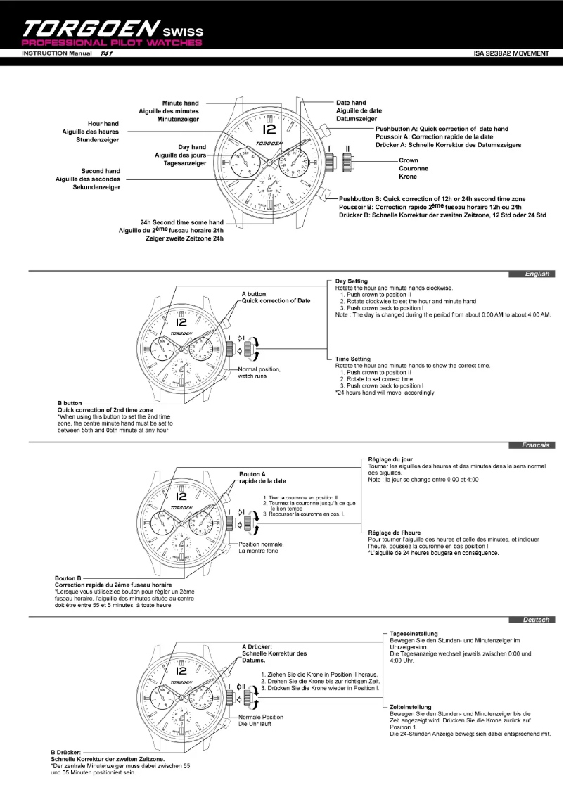 Page 1 of the manual User Manual Torgoen T41DBK-ST20LBORSL