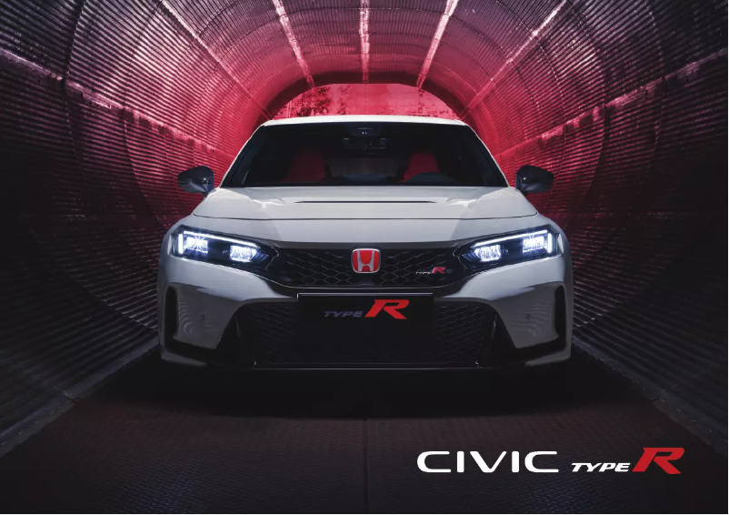 Page 1 of the manual User Manual Honda Civic Type R (2024)