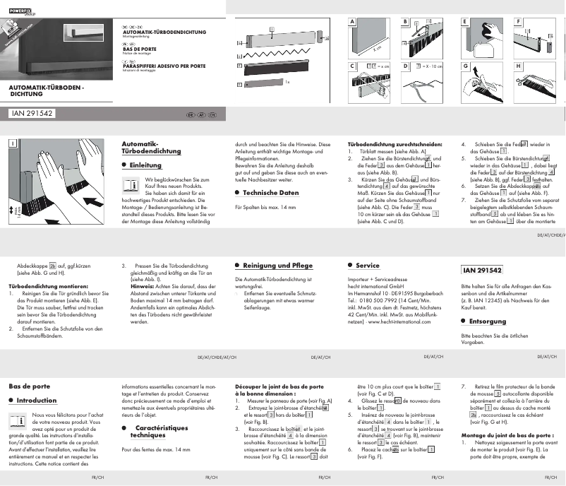 Page 1 of the manual User Manual Revell IAN 291542