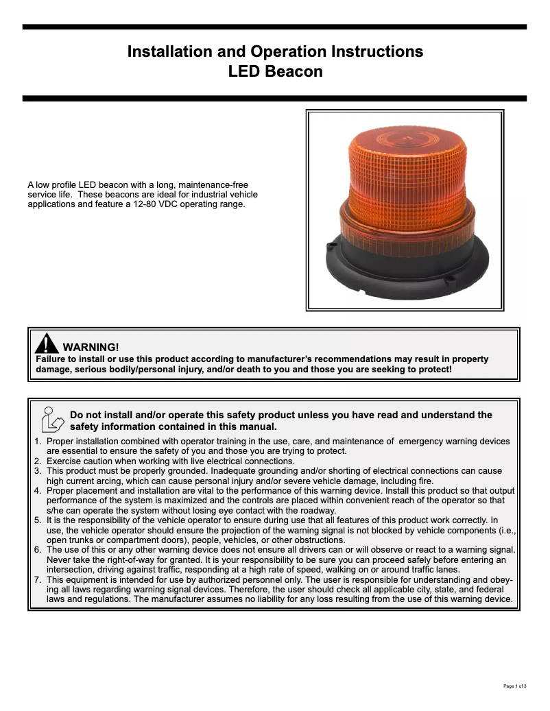 Image de la première page du manuel de l'appareil X6465G